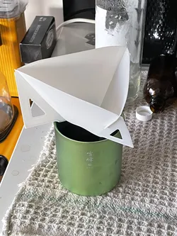 Flat Foldable V60 Drip Coffee Filter Holder - PC