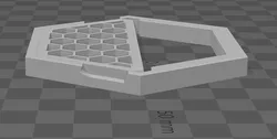 Foldable honeycomb remix - IPhone stand