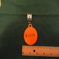 Halloween Cat Costume Tag