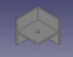 Lack Shelf Leg Join Bracket