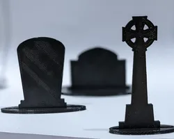 Mini Tombstone Decorations