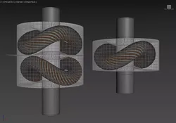 Modular Bent Toroidal Lifter - Concept 3D print model