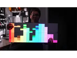 Modular LED Matrix Housing and Grid System