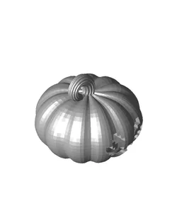 Pumpkin keychain