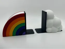 Rainbow Bookends