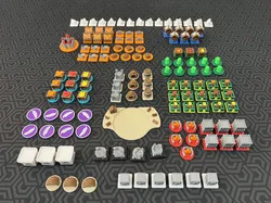 Root Board Game 3D Buildings and Tokens (Every Expansion Including Marauder + Hirelings, Multicolor)
