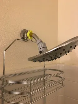 shower basket bracket