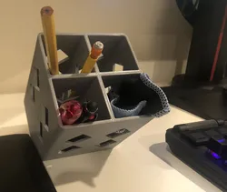 Slanted 45 Degree Pencil Cup