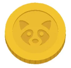 Sneaky Sasquatch Coin / Raccoin
