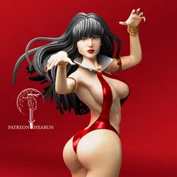 Vampirella SFW Ready For 3D Printing