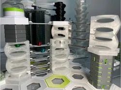 Zigzag Fall for Gravitrax v2 - Vertical Version