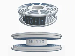 110/16mm Film Development Reel - v1 (Nikor/Stainless-fit)