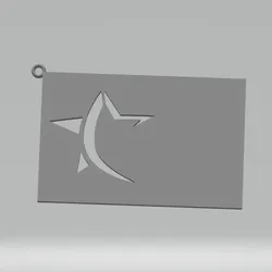 3D printer bestanden | 3MF | fondo para llavero