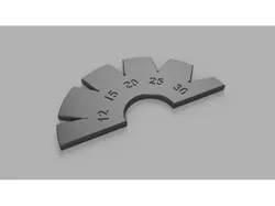 Angle Gauge for sharpening knifes