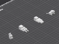 Fișiere pentru imprimante 3D | Fișier 3MF | Steve, Skeleton, Dog & Chicken