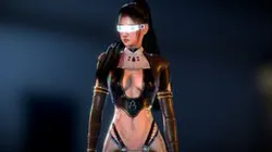 Futuristic Suit Woman - GameReady