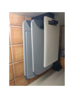Hanger for three cutting boards