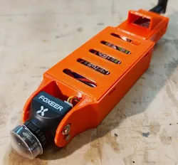 Housing for an FPV camera incl. transmitter and battery.