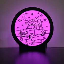 LED Lamp Christmas Tree Fascia for Ring Lamp