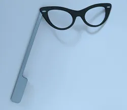 Librarian glasses prop