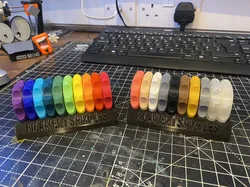Maker Coin Filament Sample and Rack