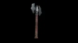 Medieval Axe 3D Model