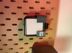 Mini LED Light Panel Skadis Support