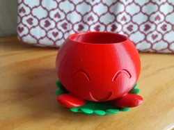 Oddish planter with plate