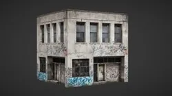 Old Building | Lowpoly