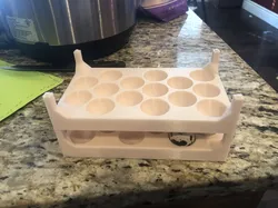 Quail Egg Stacking Storage Carton Larger remix