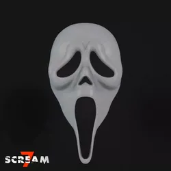 Scream 7 Ghostface Mask Halloween 3D Printable Model STL 3D print model