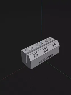 Sharpener holder for Victorinox Dual knife 15-20-25 degrees 3D print model