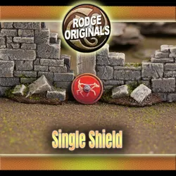 Shield with Dog Design (Version 2)
