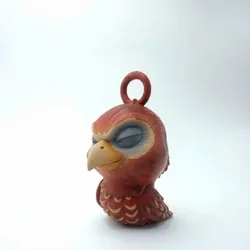 🐦 Sly Crow Keychain – Attitude 3D Printable