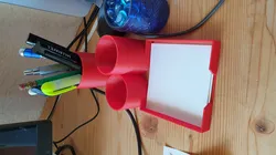 Stifthalter mit/ohne Papierbox 90x90 mm / Pencilholder With&Without Paperbox 90x90 mm
