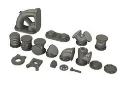 Straw pipe connectors 2