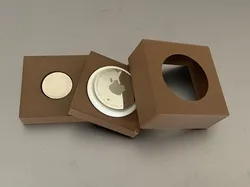 Air tag holder with magnet base