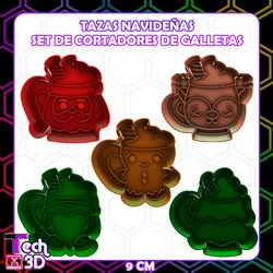 CHRISTMAS COOKIES COOKIE CUTTER SET /CHRISTMAS COOKIES CUTTER SET
