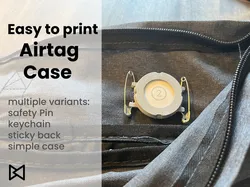 Easy to print AirTag Case (with multiple Variants)