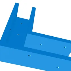 Fișiere pentru imprimante 3D | Fișier 3MF | 1.5inch channel 90 degree connector