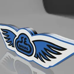 Fișiere pentru imprimante 3D | Fișier 3MF | SE RACING LED LIGHTBOX