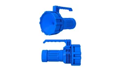 flashlight -  flashlight stl 3D print model