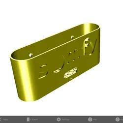 Free Home Appliance Accessories STL Download - Support mural pour tahoma switchby Tiloupfanclub