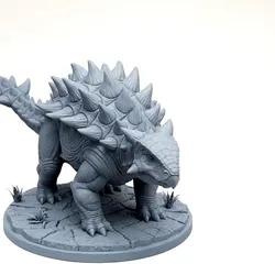 Heavy Ankylosaurus Tank | Armored Dinosaur Model