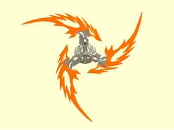 Ignited Rotating Fireblades