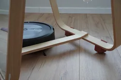 Legs for IKEA IKORNNES to make it robot-friendly