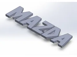 MAZDA Emblem for MAZDA B360 / B600