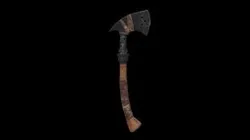 Medieval Axe 3D Model