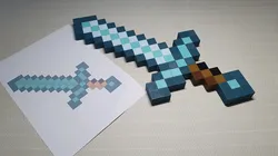 Minecraft Diamond Sword
