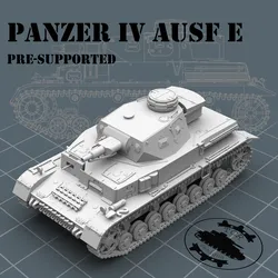 Panzer IV AusF E German Medium Tank - 1/72 Scale